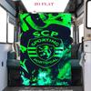 SCP Portugal: Green Emblem Excellence blanket Suitable for all seasons Camping trip Machine washable bedroom Christmas gifts