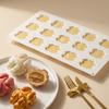 Modern Style Silicone Chocolate Mold for Pecan Nuts Food Grade with Artistic Mousse Cake Design for Elegant Desserts