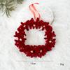 Household bow large pendant photo atmosphere props atmosphere manufacturing flocking bow Christmas tree decoration