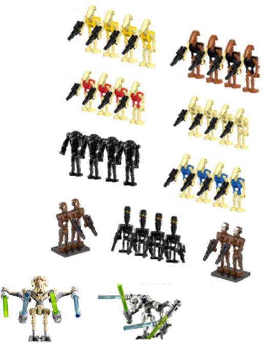 Star Wars Series Boys Educational Building Blocks Mini Figures Robot Toy Set, Creative Gift