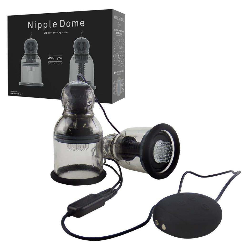 SSI JAPAN Nipple Dome R Jack Type Black Rotation Rechargeable Metal Gear Unisex [Amazon.co.jp Pre-sale] (domestic brand) 360°