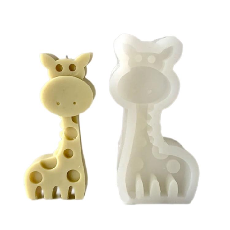 Animal Candle Molds for DIY Candle Soap Fondant Decorations Baking