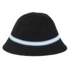 CONTRAST STRIPE CRUSHER HAT BLACK [Extra Large] Men's
