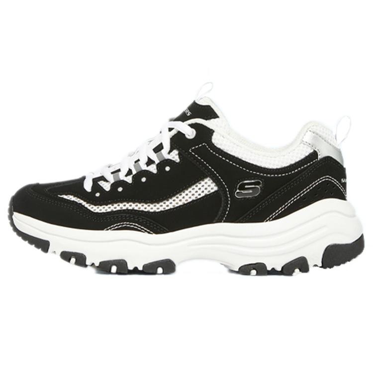 (WMNS) Skechers D Lites Black White Women s 8730065-BKW EU 35.5