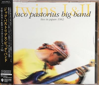 CD JACO PASTORIUS BIG BAND  Twins I  II  Live In Japan 1982 WPCR10609 Warner Bros. 1999 Japan Jazz Used