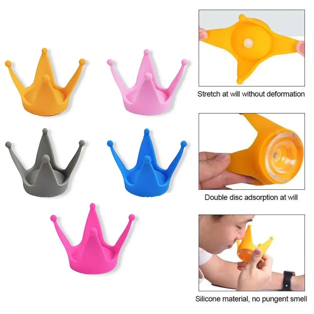 Creative Motorcycle Helmet Crown Horns Styling Decor Motorbike Helmet Motocross Helmet Headwear Sucker Motorcycle Accessories