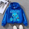 Ropa Infantil Kpop Caza de Brujas, Incluyendo Sudaderas con Capucha y Sudaderas de Moda para Niñas y Niños de 3 a 12 Años para Primavera y Otoño