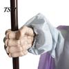 Halloween Porch Decorations 200cm Flying Witch Prop with Scary Sounds & Glowing Eyes, Evil Green Light Creepy for Garden Yard Lawn, Haunted