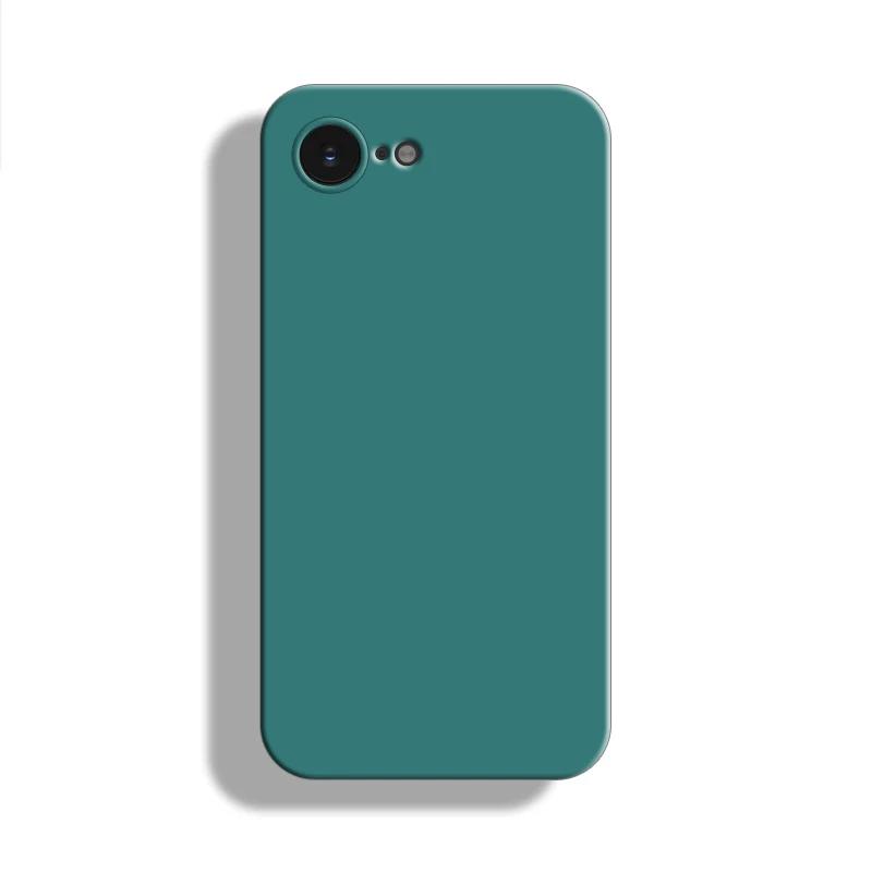 Für iPhone 6 6S 6Plus Plus + 7 8 SE2 SE3 7Plus 8Plus SE2 SE3 SE4 SE 2025 16E Original Flüssigsilikon Gummi Stoßfester Bumper