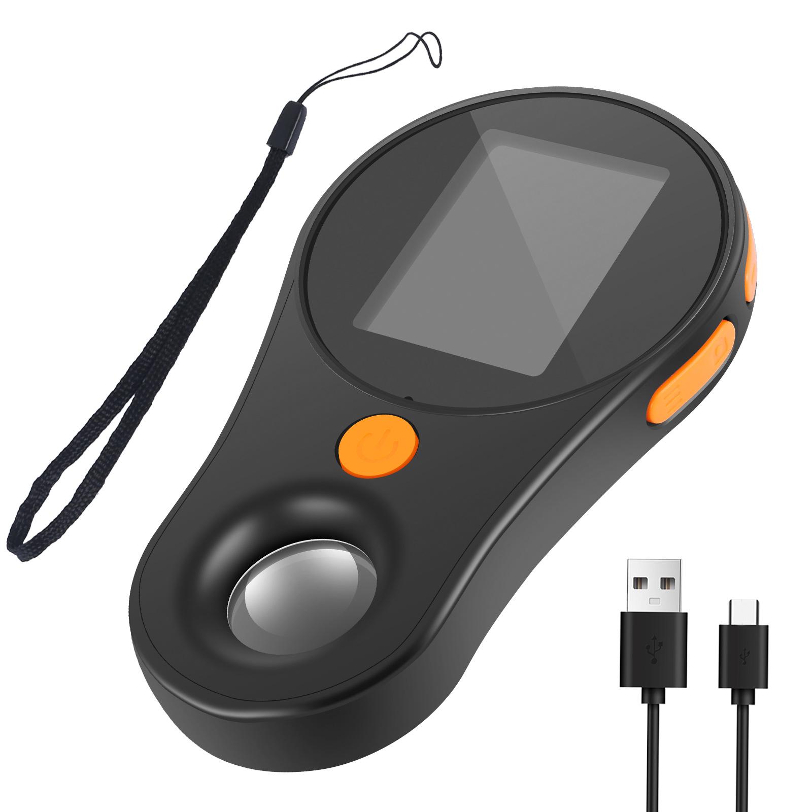 

Digital Magnifier 2MP Video Portable Microscope 2.0 Screen 8LEDs With Magnifying Glass For Windows/Mac 32B TF Card For Option чорний