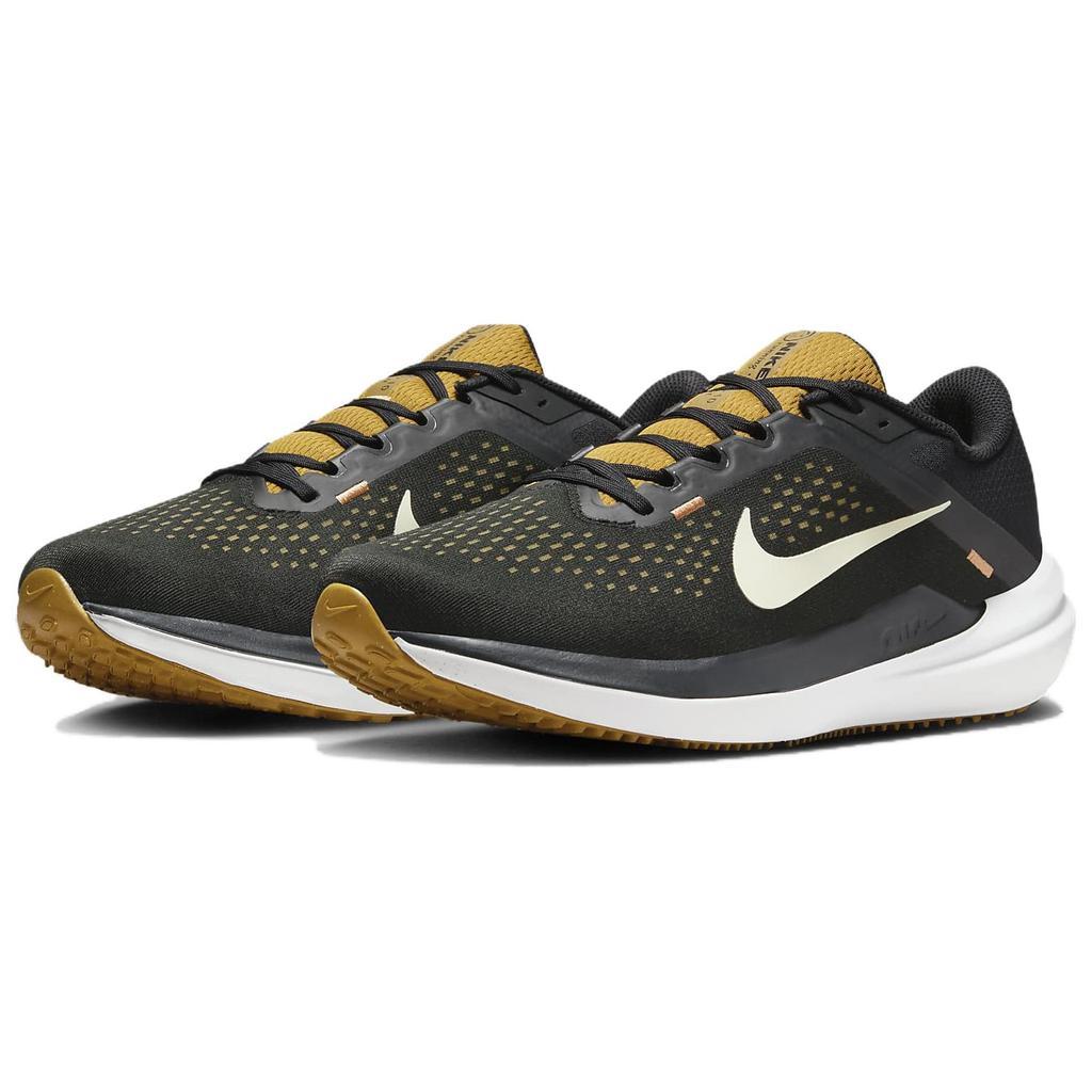Nike Air Winflo 10 'Black Olive Aura Bronzine' DV4022-009 Men's Running Shoes
