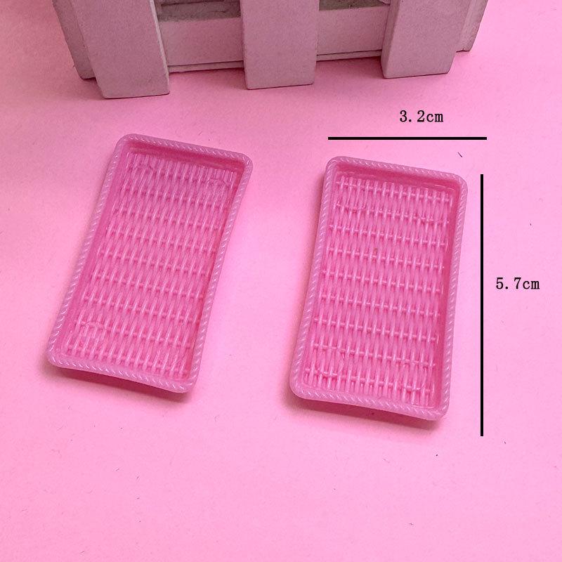 

Миниатюрный набор для кукольного домика с едой: Креативные аксессуары для обеденной тарелки и сковороды
