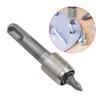 2 Stück Hammerhülse Akkuschrauber Stecknussadapter Bit Sechskant Bohrmutter Schraubendreher Schaft 1/4 Zoll Verbindungsstange Kopfverlängerung