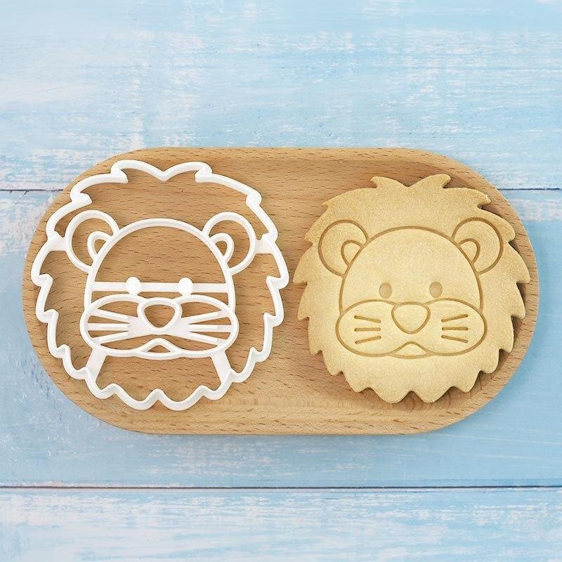 Animal Cookie Cutters Set 1 Pcs 3D Animal Shapes Food Safe Baking Molds for Festival Party DIY Cookie Baking Gifts