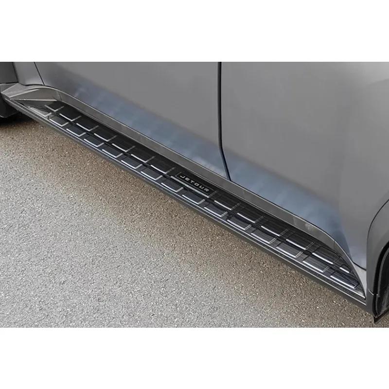 Chery Jetour Traveller T2 Stainless Steel Sticker Door Step Running Board Side Step Exterior Parts Automobiles