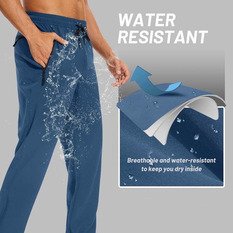 Men's Quick-drying Thin Section Casual Pants Waterproof Elastic Moisture Wicking Outdoor Comfortable Fashion Sports Pants