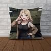 GGIRLS Und PANZER Pillow Case For Car Sofa Decorative Home Doublesided Print Plush Square Throw Pillow Cushion Cover