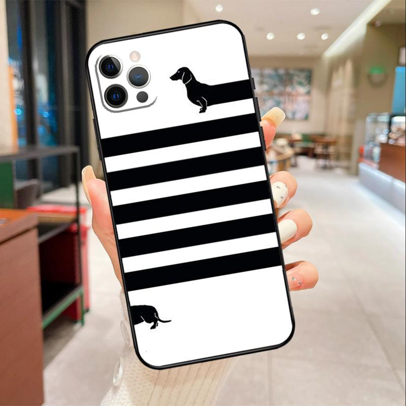 Dachshund Dog Phone Case For iPhone 16 15 14 11 12 13 17 Pro Max mini 15 Plus 16e 17 Air Protective Cover