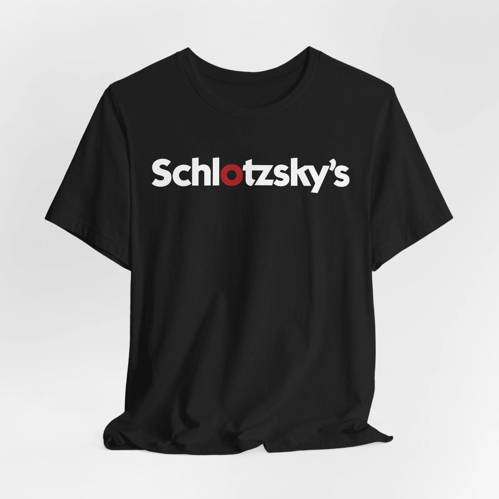 Men s and Women s T-shirts Schlotzsky’ Restaurant Logo S