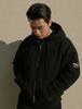 Mmc Waffle Fleece Zip-Up Hoodie [Black]