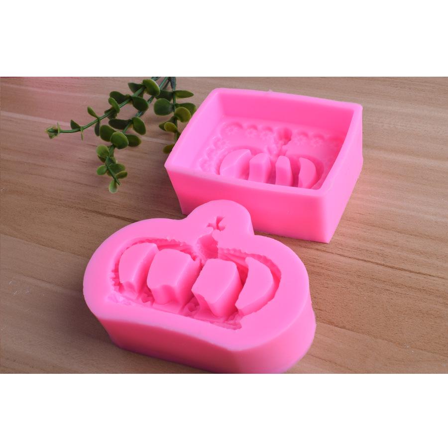 Crown Handmade Soap Mold Fondant Silicone Mold Diy Chocolate Baking Cake Decoration Clay Mold