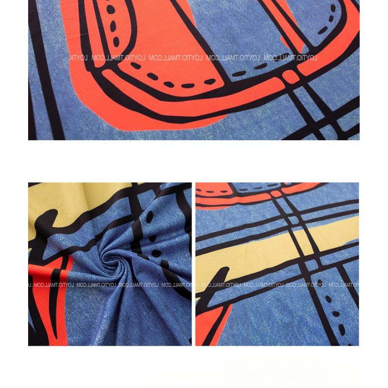 Women's Summer Short Sleeve Loose Cartoon Print Dress Fake Two Striped Suspenders T-shirt Dress