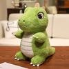 25/35/45CM Dinosauri Verdi Carini Peluche Morbido Animale Ripieno Bambola Rassicurante Compagno Per Camera da Letto Regali di Natale