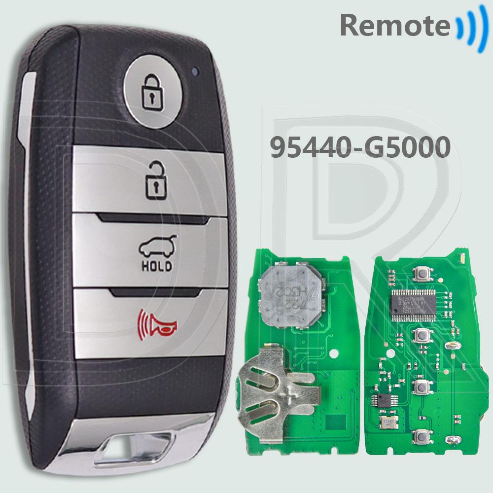 DR TQ8-FOB-4F08 95440-G5000 95440-G5100 ID47 433MHz Car Remote Key For KIA Touring LX EX S Hybrid Touring Niro 2017 2018 2019