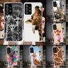 Mignon Dessin Animé Girafe Animal Étui de Téléphone Doux Pour Samsung Galaxy A12 A22 A32 A52 A72 A02S A51 A50S A71 A70 A31 A20S Note 20 Ultra