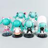 Hatsune Action Miku Figure Cartoon Model Toy Decoration Children Gifts Ornament