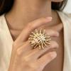 Bohemian Meeres-Metall-Einsiedlerkrebs Verstellbarer Ring - Vintage Europäischer & Amerikanischer Stil 2026