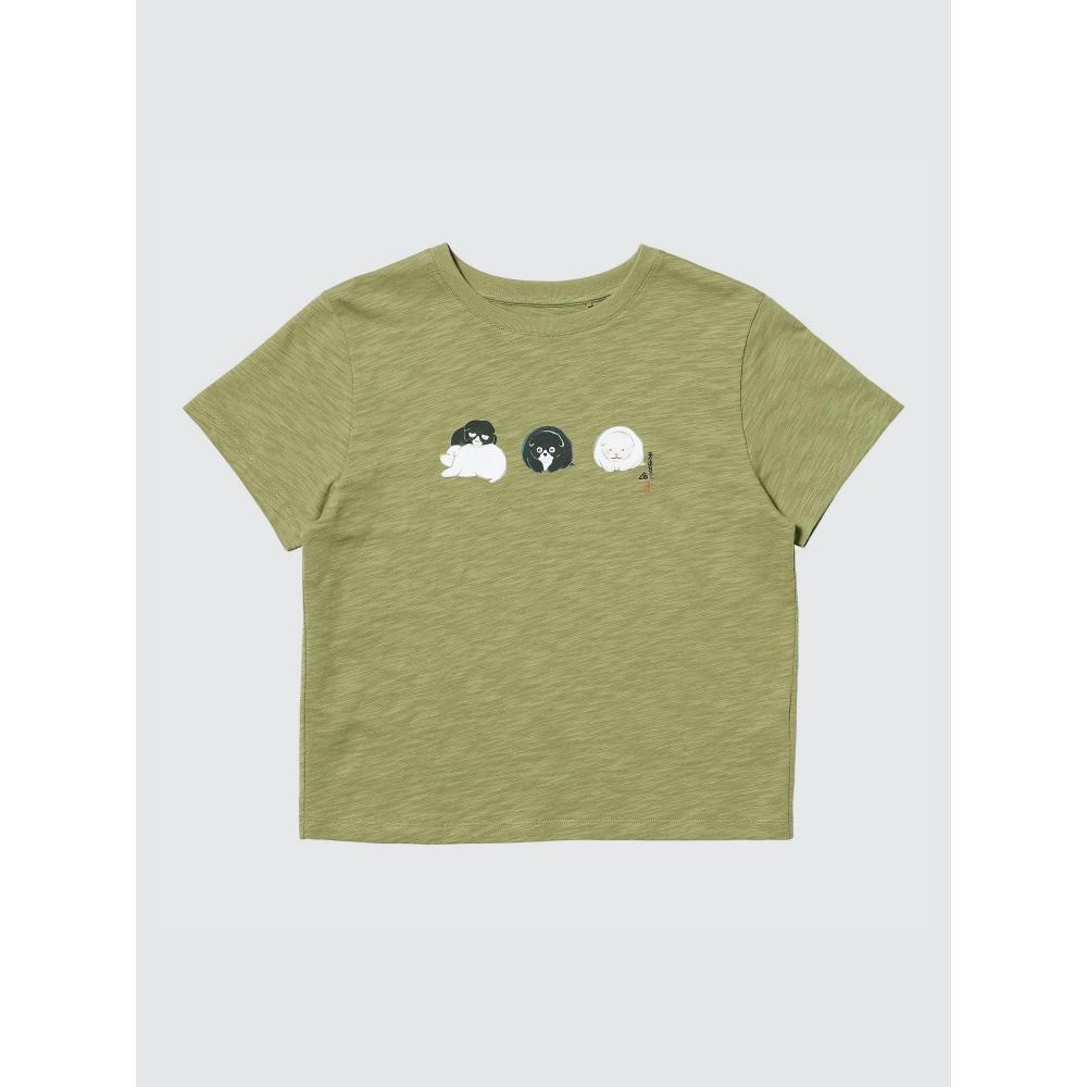 Uniqlo Japan Japanese Pattern  Animals  Ut Short Length