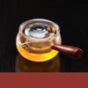 Heat-Resistant Glass Tea Pot Set with Long Handles and Convenient, Filterable Puer Kettle for Coffee and Tea - 156 C, High Quali