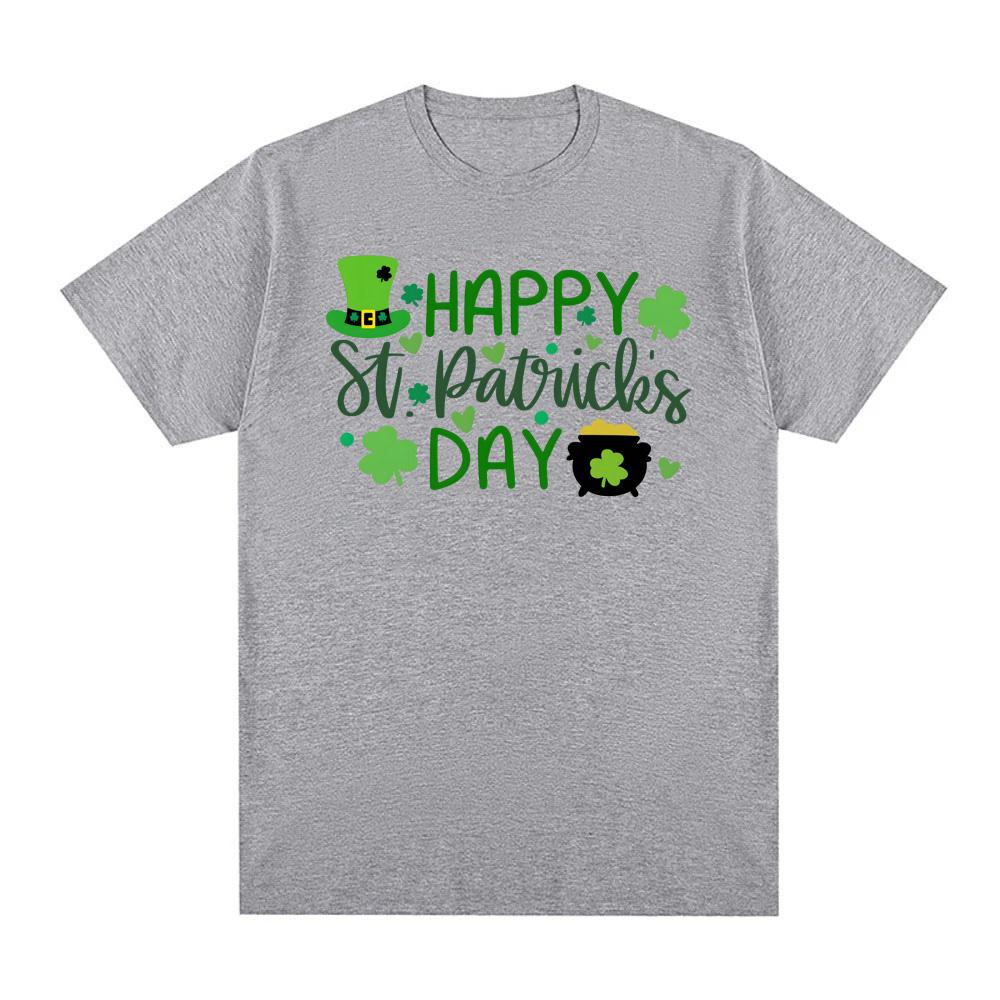 St Patricks Tshirts Casual High Quality Teeshirt Graphic Printing 100Cotton Unisex Tshirt Roupas Femininas Anime Clothing