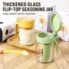 Self Sealing Lid Spice Storage Container Kitchen Seasoning Jar  Cooking Flavor Storage