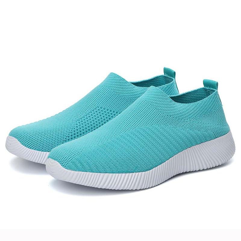 Damen Sneaker Sommer Atmungsaktiv Lässige Sneaker Mode Bequeme Sportschuhe für Damen Vulkanisierte Schuhe Zapatillas De Mujer