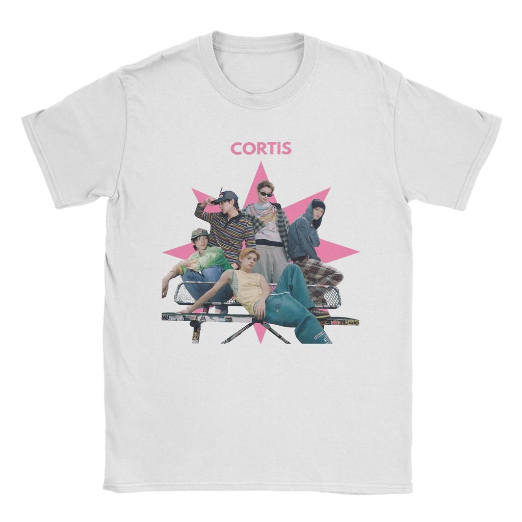 Cortis Group  T-Shirt Men Women Kpop Novelty Cotton Tee Shirt Round Collar Short Sleeve T Shirt New Arrival Clothing