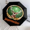 Royal Stag Emblem Folding Umbrella 8 Paraphenoid Bones Durable Travel Gift Printing