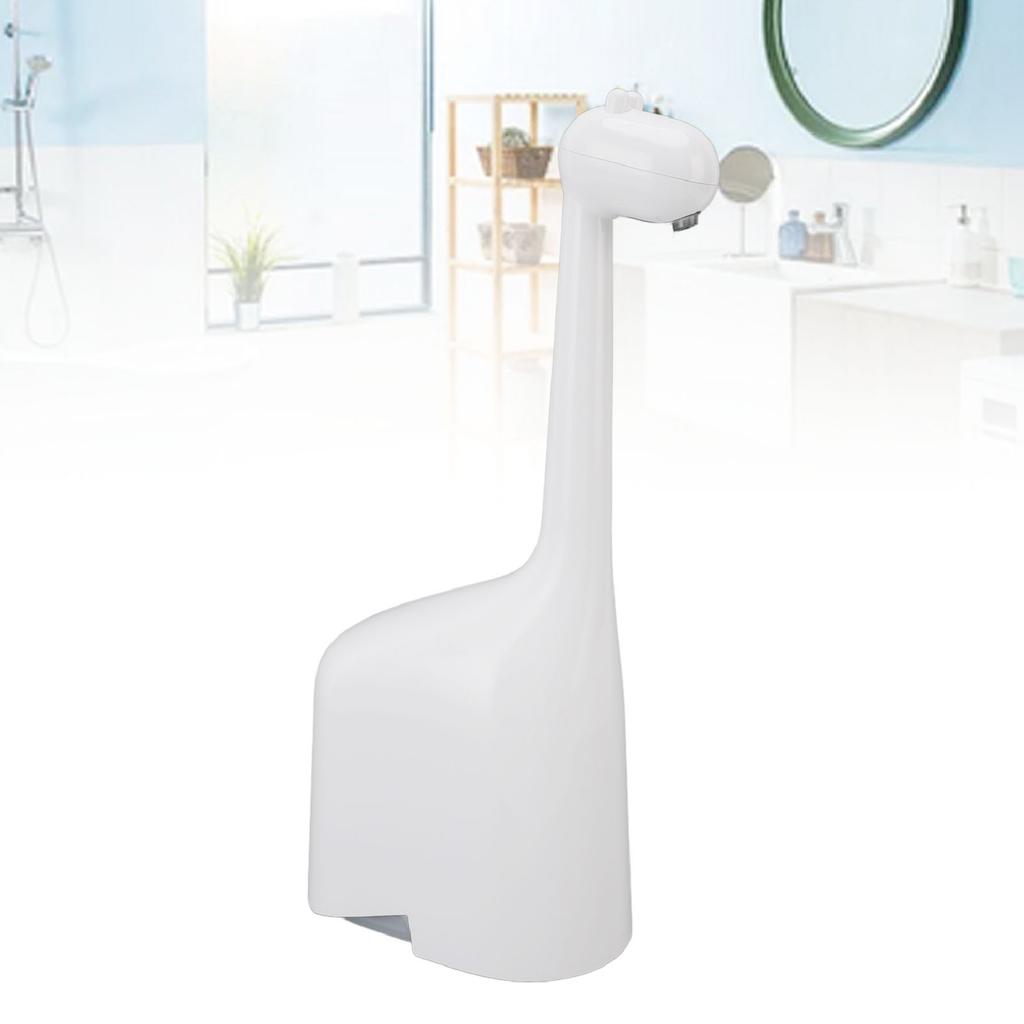 Automatic Soap Dispenser Touchless Foaming Soap Dispenser 200ml USB Rechargeable Adjustable Foam Soap Dispenser for Bathroom Kitchen Giraffe Shaped