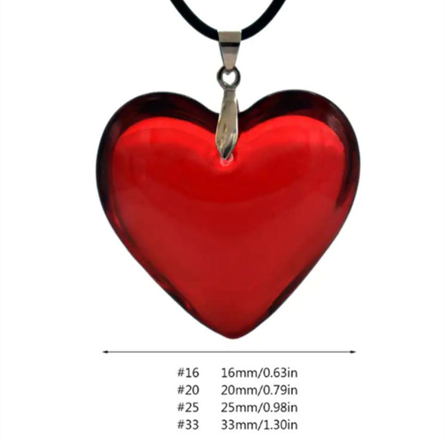 Heart Shaped Pendant Necklace For Women With Alloy Material And Punk Style