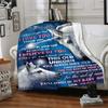 Granddaughter'S Special Birthday Cozy Blanket Comfortable ure for Sofa Couch Office Bed Picnics Four Seasons Multipurpose Modern Ideal Day Y34