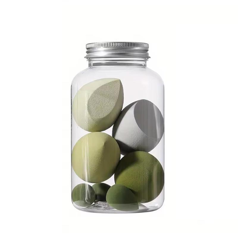 7 Stück Make-up-Schwamm Kosmetik-Puff Foundation-Schwämme Blender Beauty-Ei Puder-Puffs Make-up-Zubehör Frauen Make-up-Werkzeuge