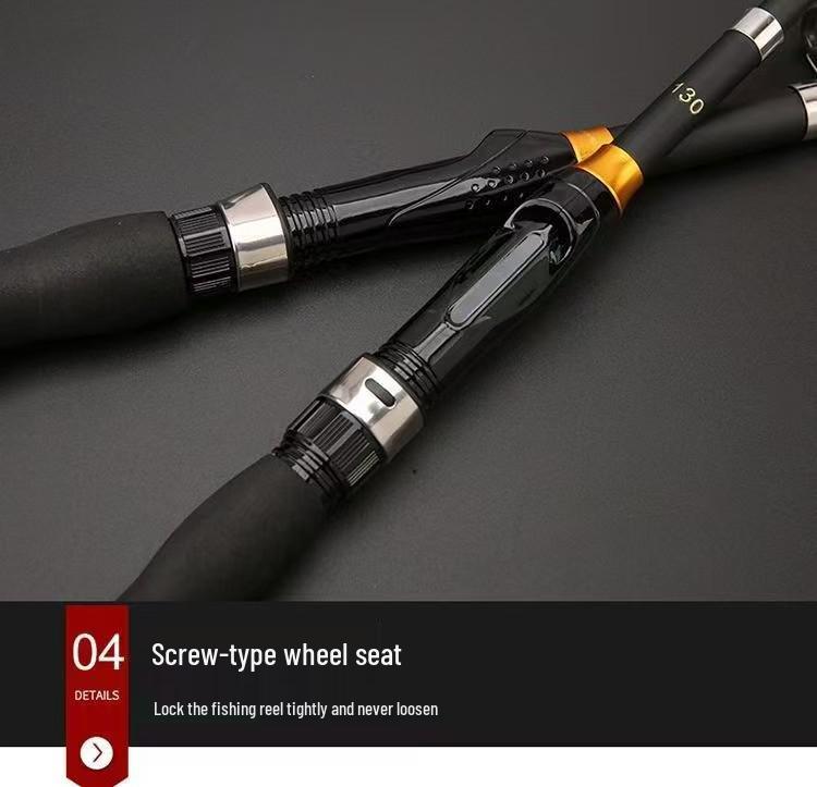 Portable Sea Fishing Rod Set: Mini Travel Fishing Gear Kit