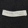 FABIANA FILIPPI Made In Italy Long Sleeve Wool Mix Cardigan XS Gray Women Used