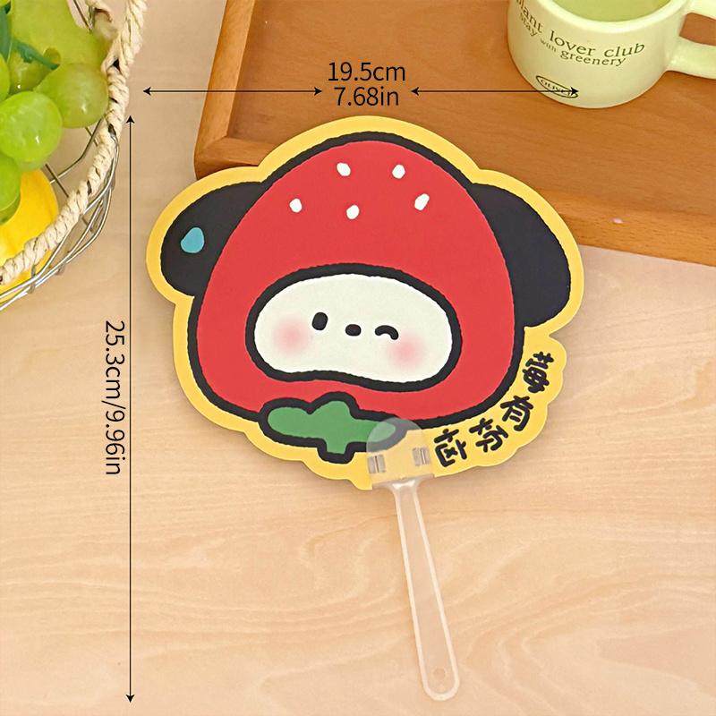 1/5/10pcs Cartoon Fan Kapibala Fans Portable Animal Fans Cool Summer Fan Handheld Fan Wedding Hand Fans for Women Abanico