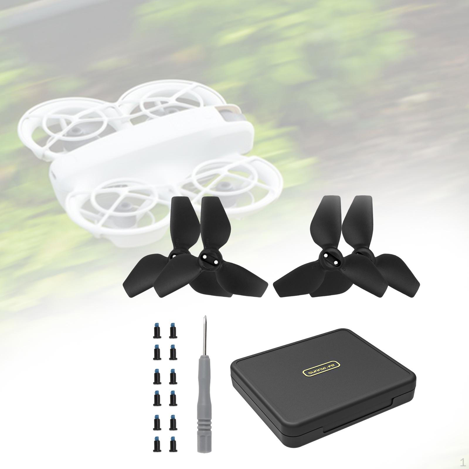 

4 Pack RC Quadcopter Propeller Storage Container for Neo чорний