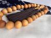 Kagashiwa Handmade Prayer Beads 15mm Main Bead Made of Natural Wood The luster and fragrance deepens over time Comes with a prayer bead bag memorial