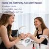 3300RPM Foldable Nail Dust Extractor Nail Dust Collector Fan Vacuum Cleaner Adjustable Angle Nail Art Manicure Machine