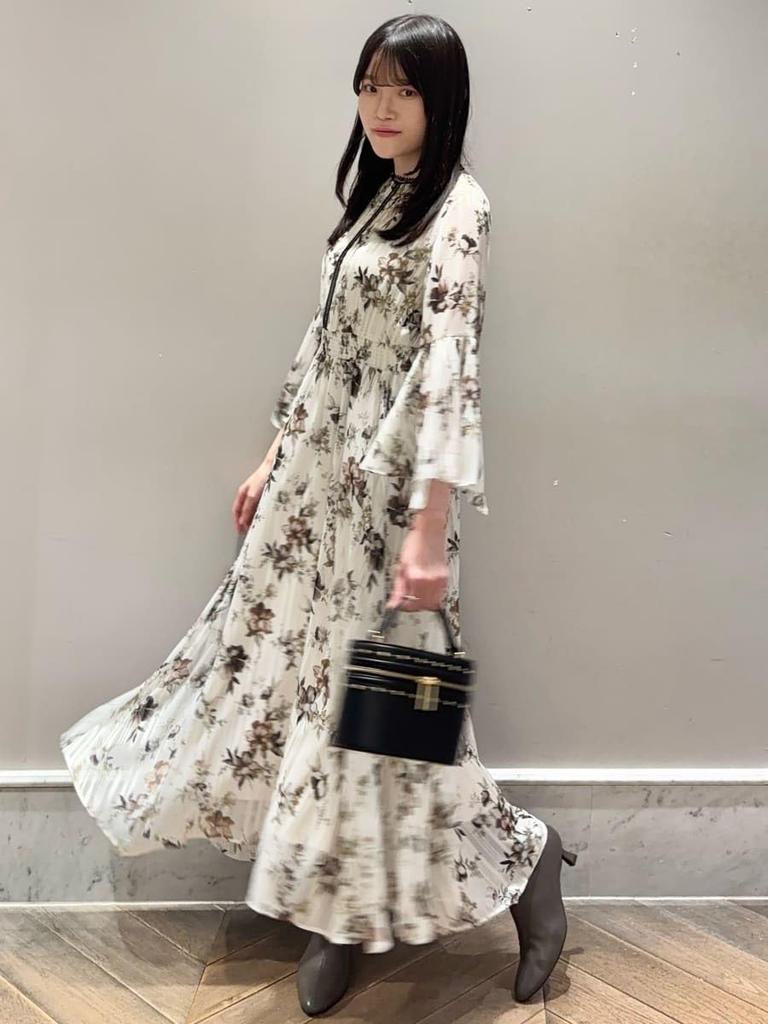 Selford Blumenprint Schlagkleid CWFO255024OWHT36