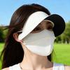Unisex Mask Sun Protection Face Scarf For Women Ideal For Summer Outdoor Activities Neck Coverage